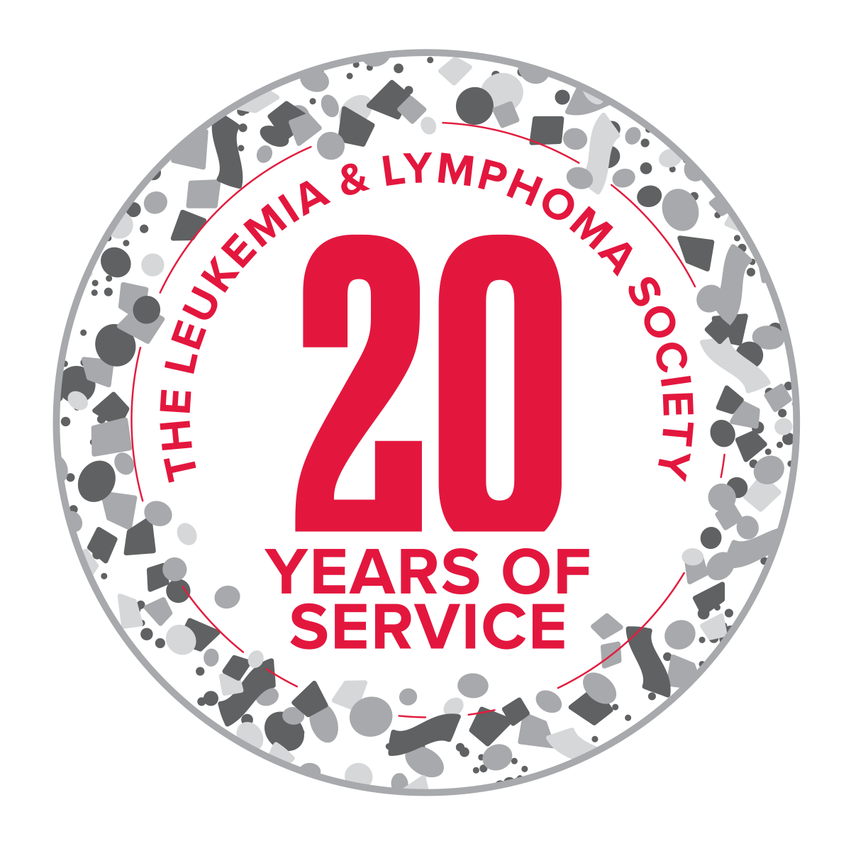 LLS - Milestones - 20 Year Lapel Pin with DONATION