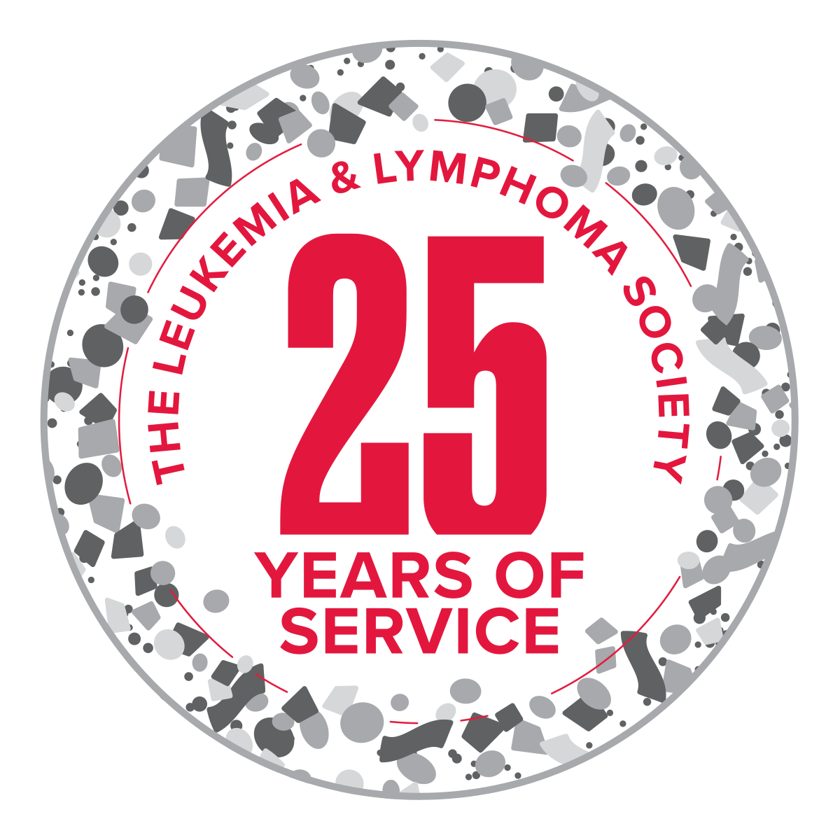 LLS - Milestones - 25 Year Lapel Pin with DONATION